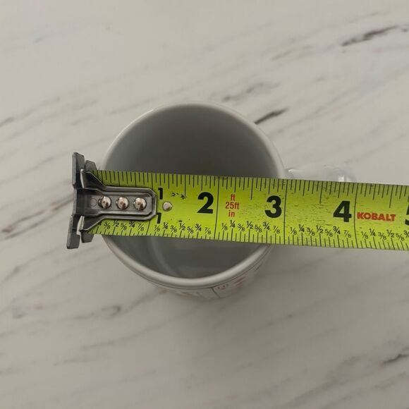 Vintage Playing Card Design Mug Set 4 Red Black White - Picture 5 of 6